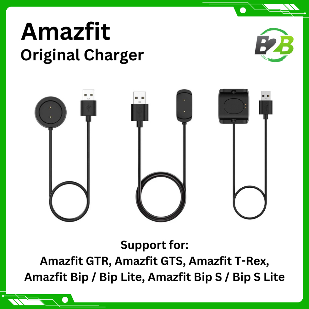 Original USB Charger for Amazfit Smartwatch Amazfit GTR Amazfit GTS Amazfit TRex Amazfit Bip / Bip L