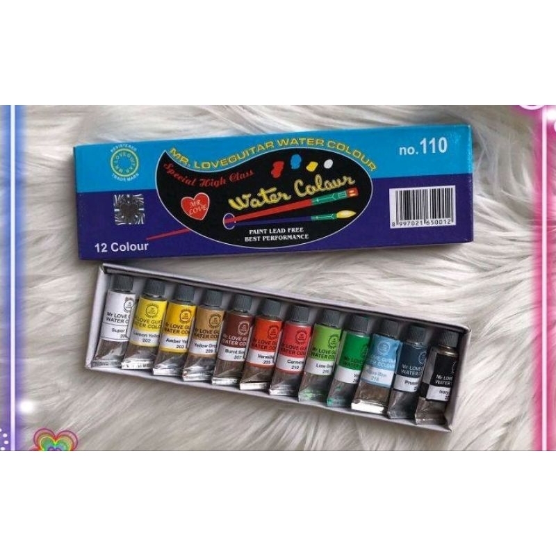 

CAT AIR GUITAR ISI 12 WARNA