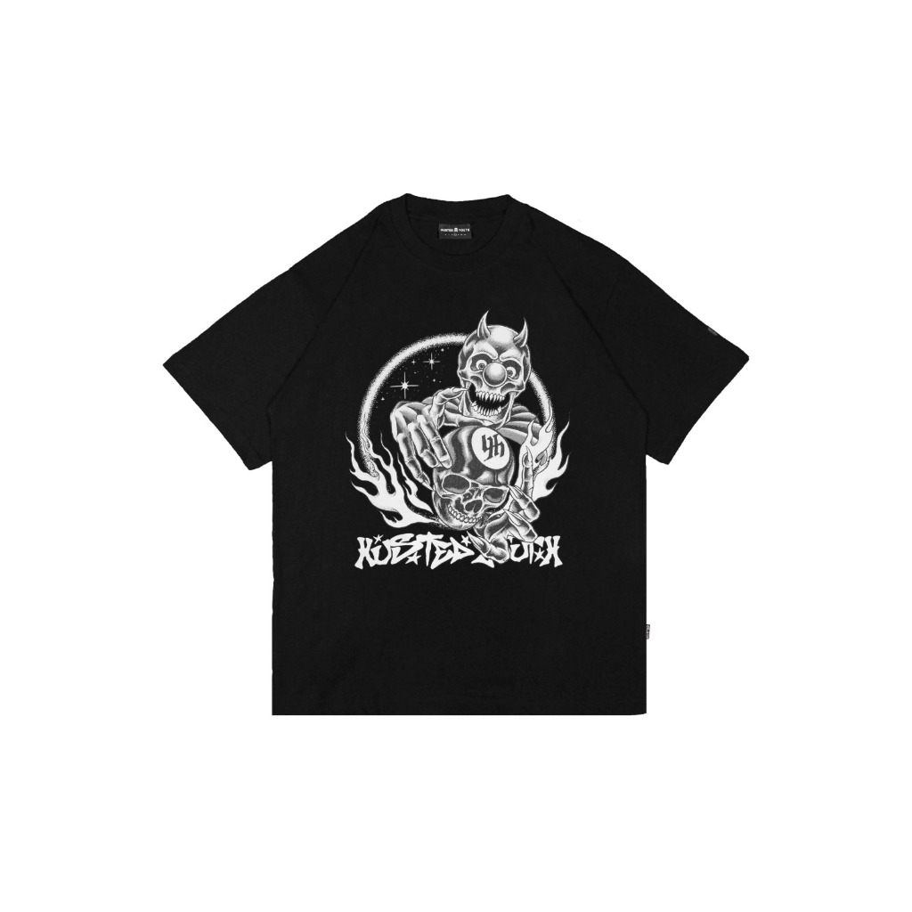 HUSTED KAOS HITAM BOLS TS