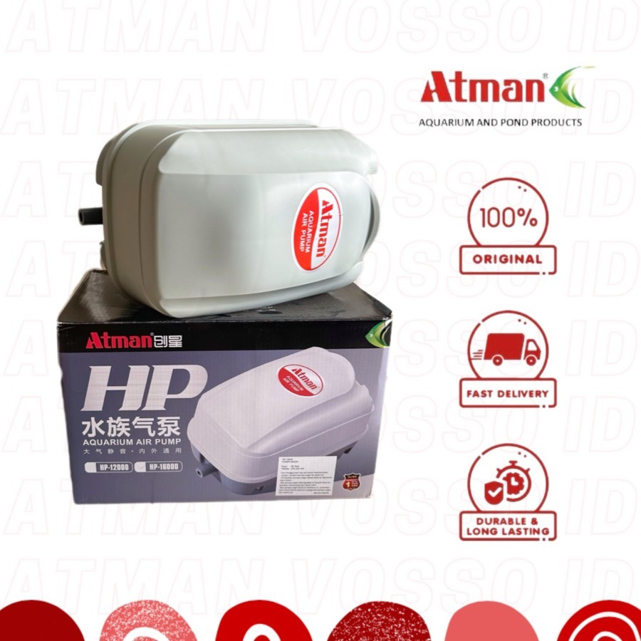 ATMAN HP-16000 Pompa Udara Aerator High Performance
