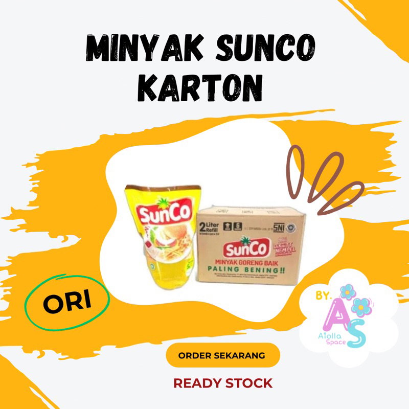 

PreOrder - Minyak Sunco Karton Promo 2L | Beras Pelikan 5 Kg