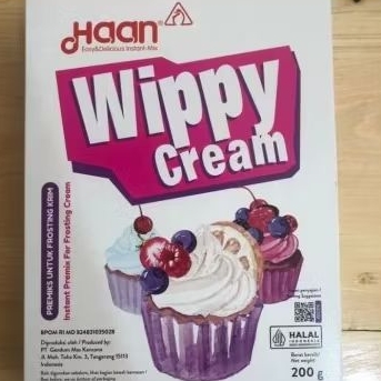 

Haan Wippy Cream 200 Gr