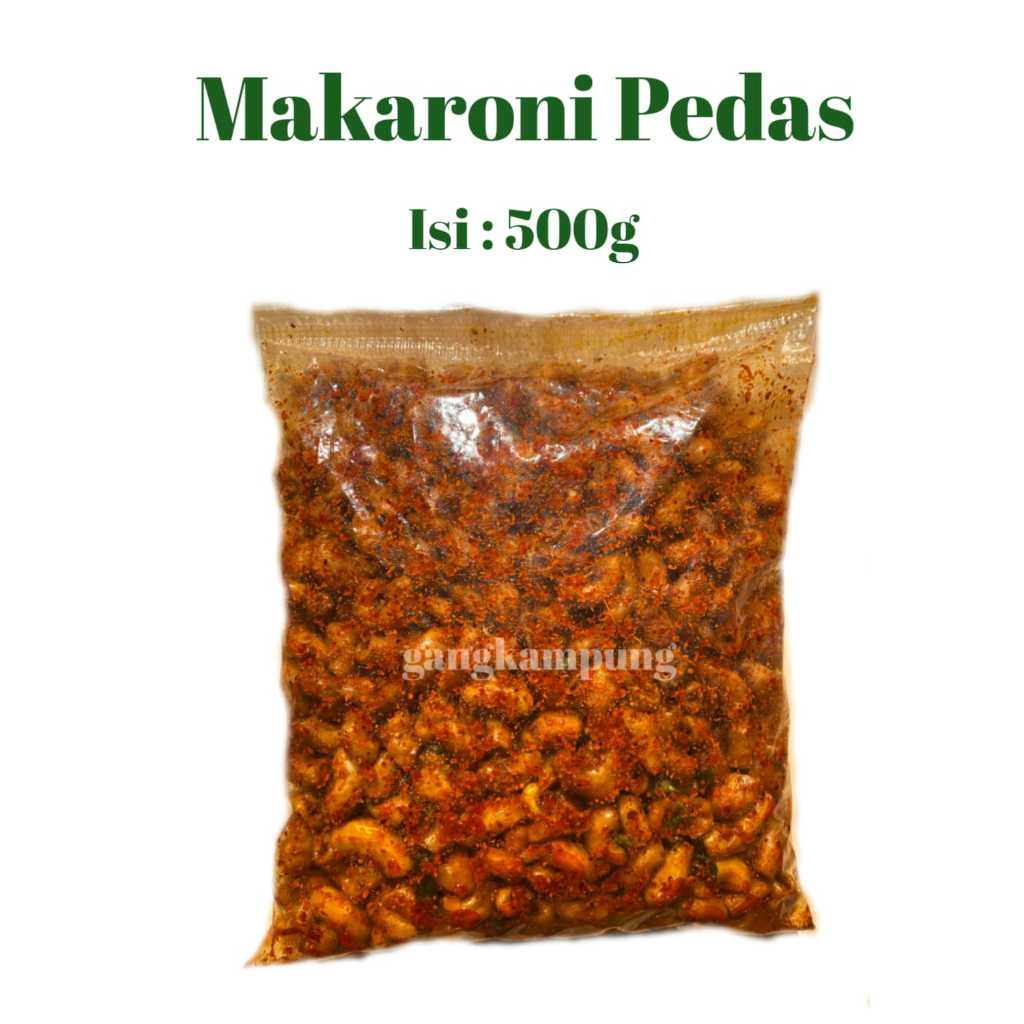 

Makroni pedas GANGKAMPUNG 500 gram