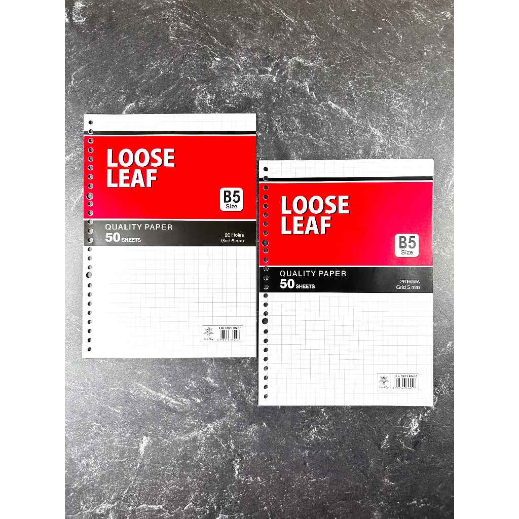 

Loose Leaf Trully Kotak B5-50 / Loose Leaf Trully LKK 0921 B5-50