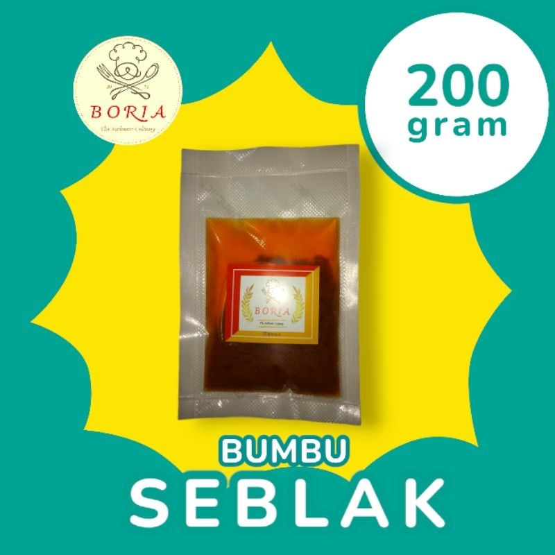 

Bumbu seblak basah instant siap masak fresh made by order dibuat dadakan tanpa pengawet