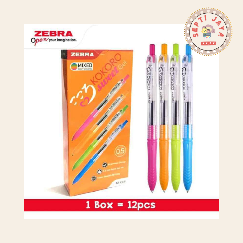 

Pulpen Zebra Kokoro 0.5mm
