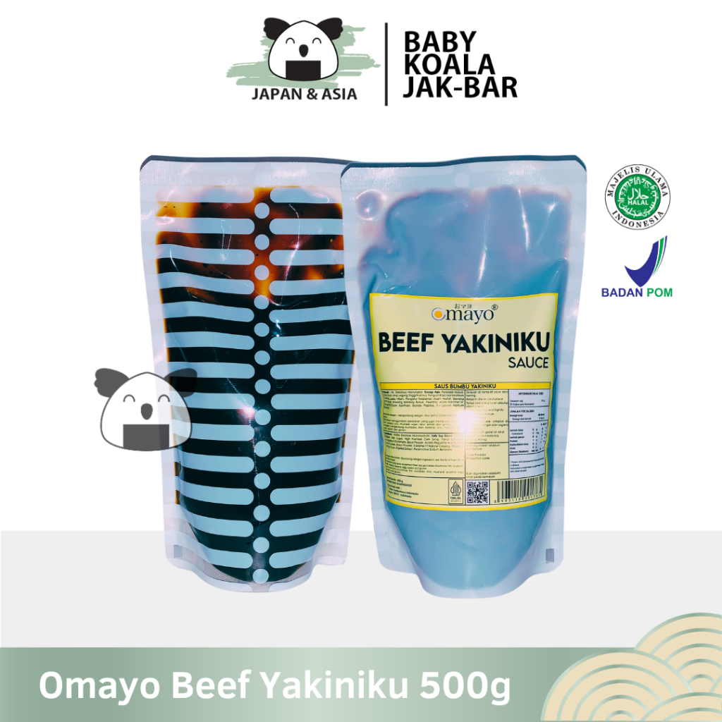 

OMAYO Beef Yakiniku 500 g Halal | Saus Yakiniku....