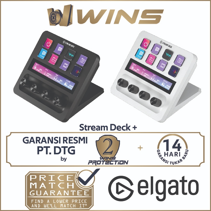 Elgato Stream Deck + | Elgato Stream Deck Plus - Garansi Resmi