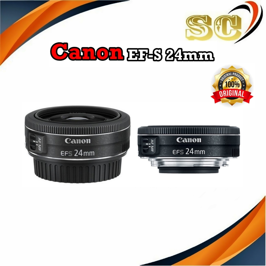 LENSA CANON EF-S 24MM F.2.8 STM LENSA CANON 24MM F/2.8 STM