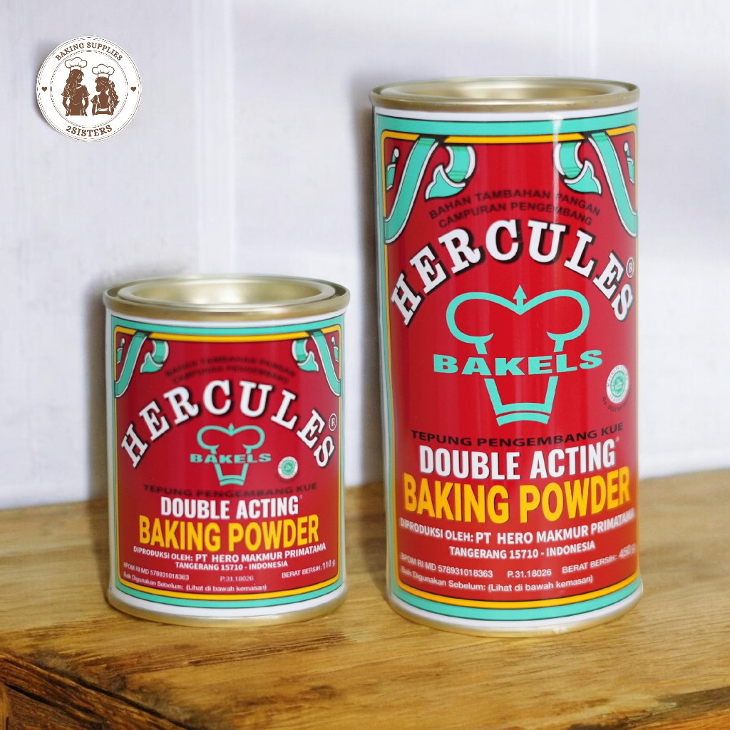 

Baking Powder Double Acting Hercules 110gr/450gr