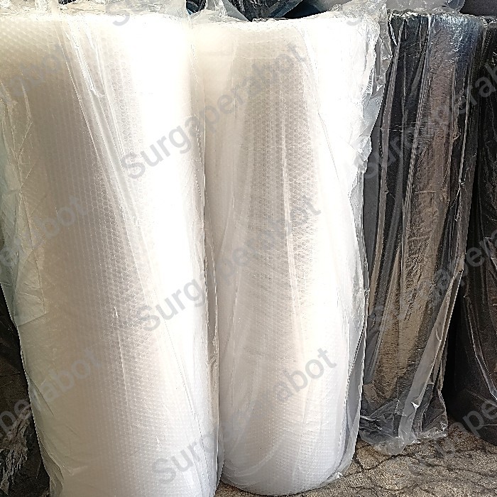 

Bubble Wrap 1 roll Hitam Bening 50m x 1.25m Buble warp ekonomis - Hitam