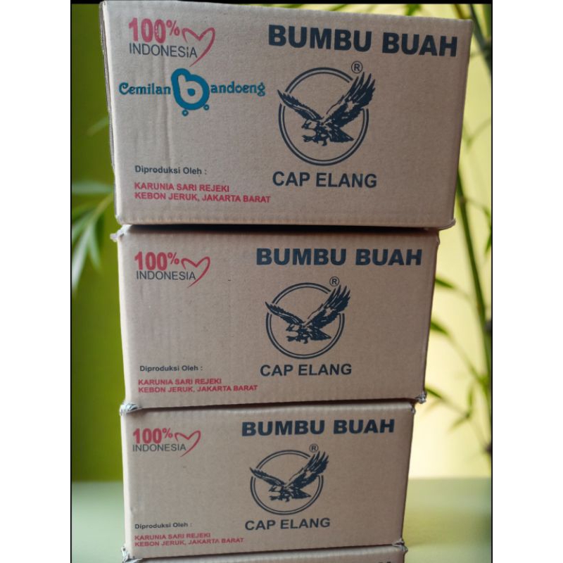 

BUMBU BUAH / GARAM BUAH CAP ELANG 1 DUS