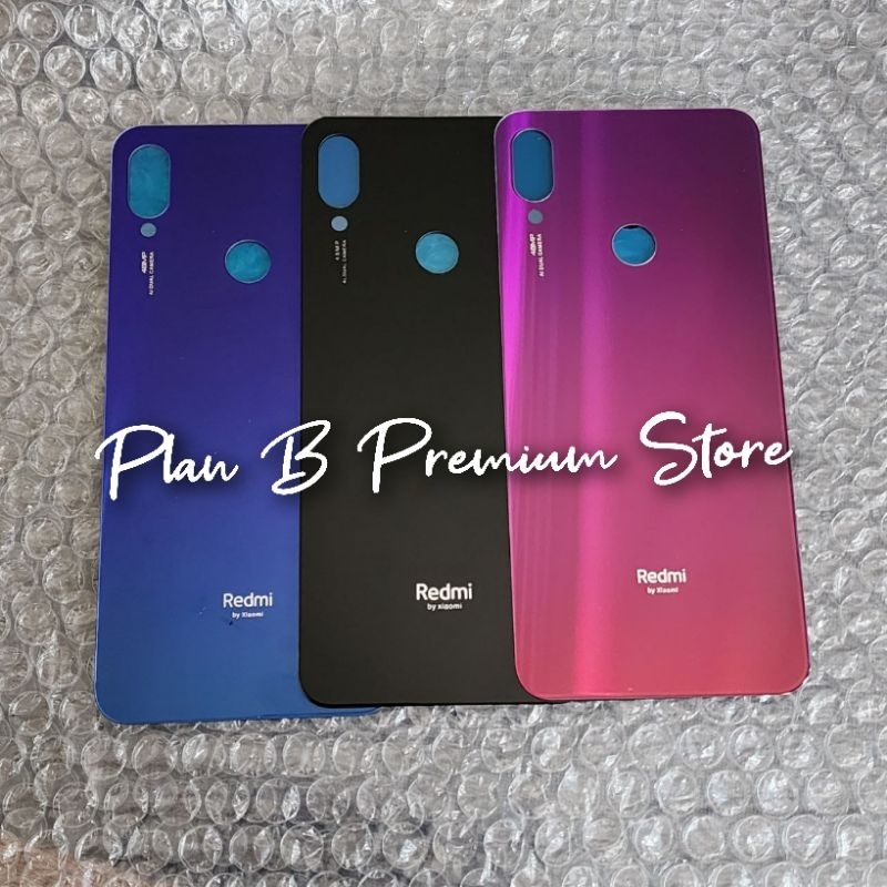 BackDoor Back Cover Bekdor Kaca Casing Tutup Belakang Xiaomi Redmi Note 7 / Note 7 PRO