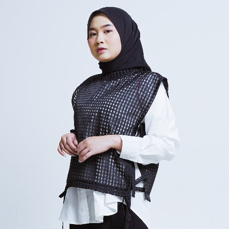 JEDDA VEST NAFII OUTFIT | VEST WANITA | ROMPI WANITA