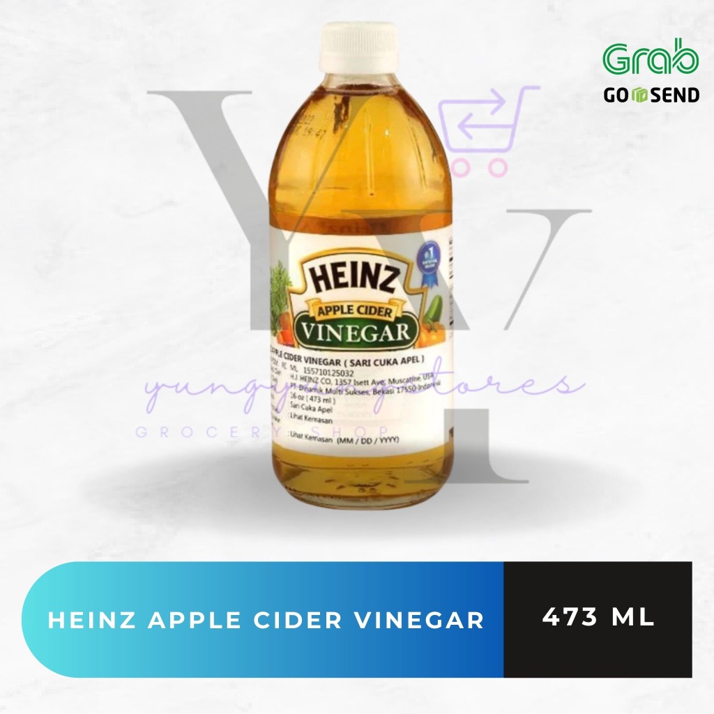 

Heinz Cuka Apel / Apple Cider Vinegar 16 OZ / 473 ml