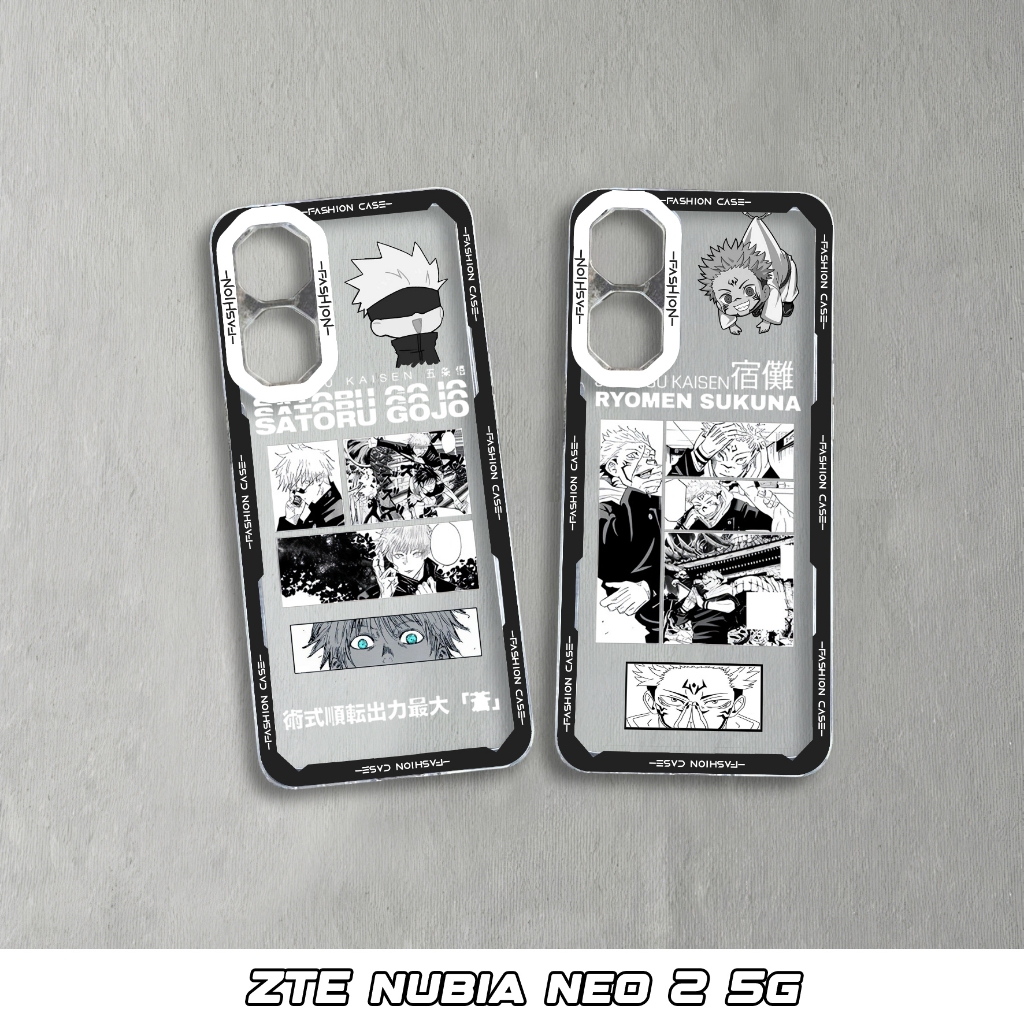 Softcase Bening Untuk Hp Zte Nubia Neo 2 5G - Zte Nubia Neo 5G Softcase Fashion Case [DD-76]