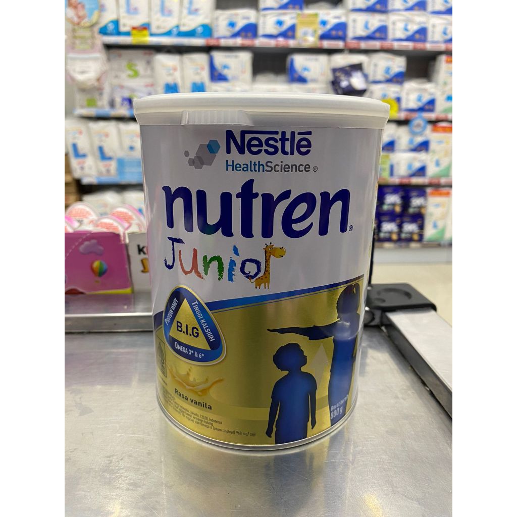 

NESTLE Nutren Junior Susu Pertumbuhan Vanila 1-10 tahun Kaleng 800g