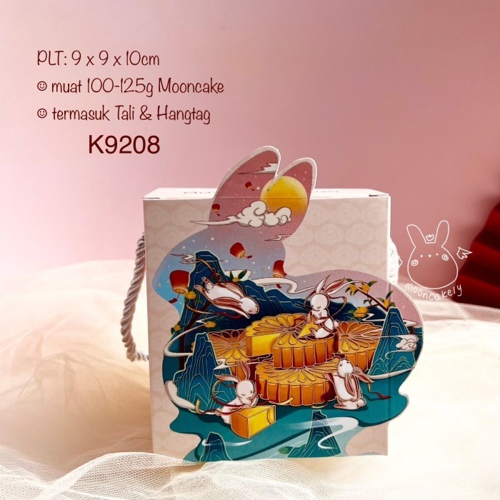 

Kotak Mooncake isi 2 K9208| dus Kue Bulan| Sincia Box Packaging