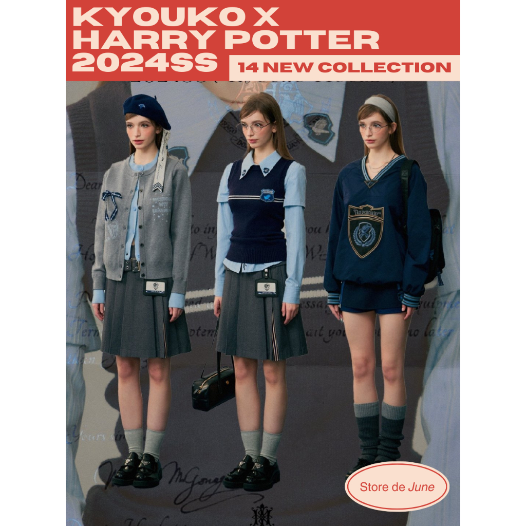KYOUKO HOUSE X HARRY POTTER 2024S/S 19.09 - Import original authentic asli 100% chinese local brand 