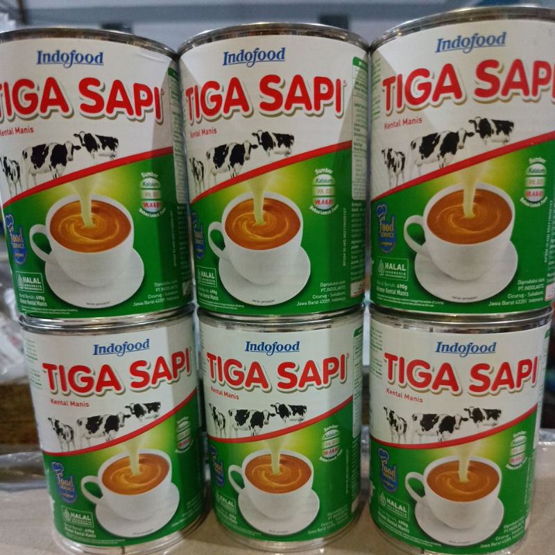 

susu tiga sapi kental manis