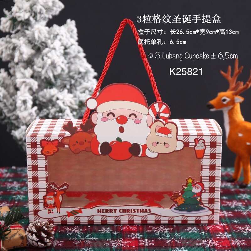 

Kotak Natal K2582 dus| Cupcake Christmas Box - KOTAK K25822