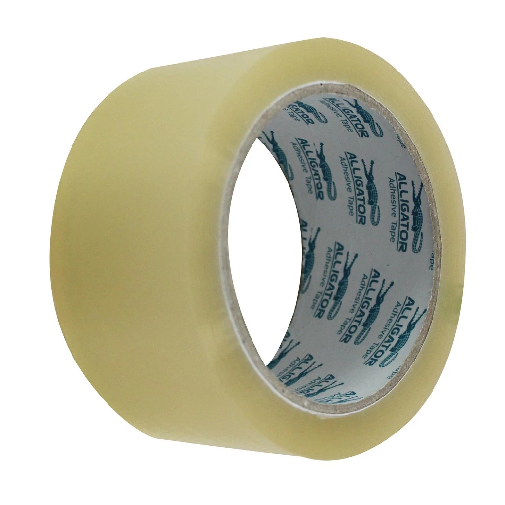 

Lakban Bening dan Coklat Alligator Opp Tape 48mm