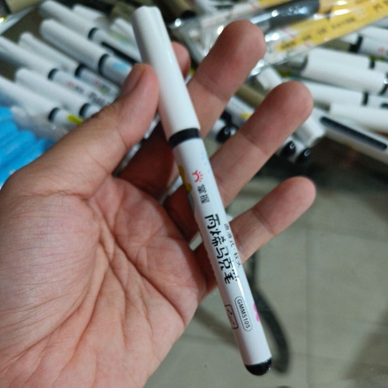 

acrylic marker spidol warna hitam