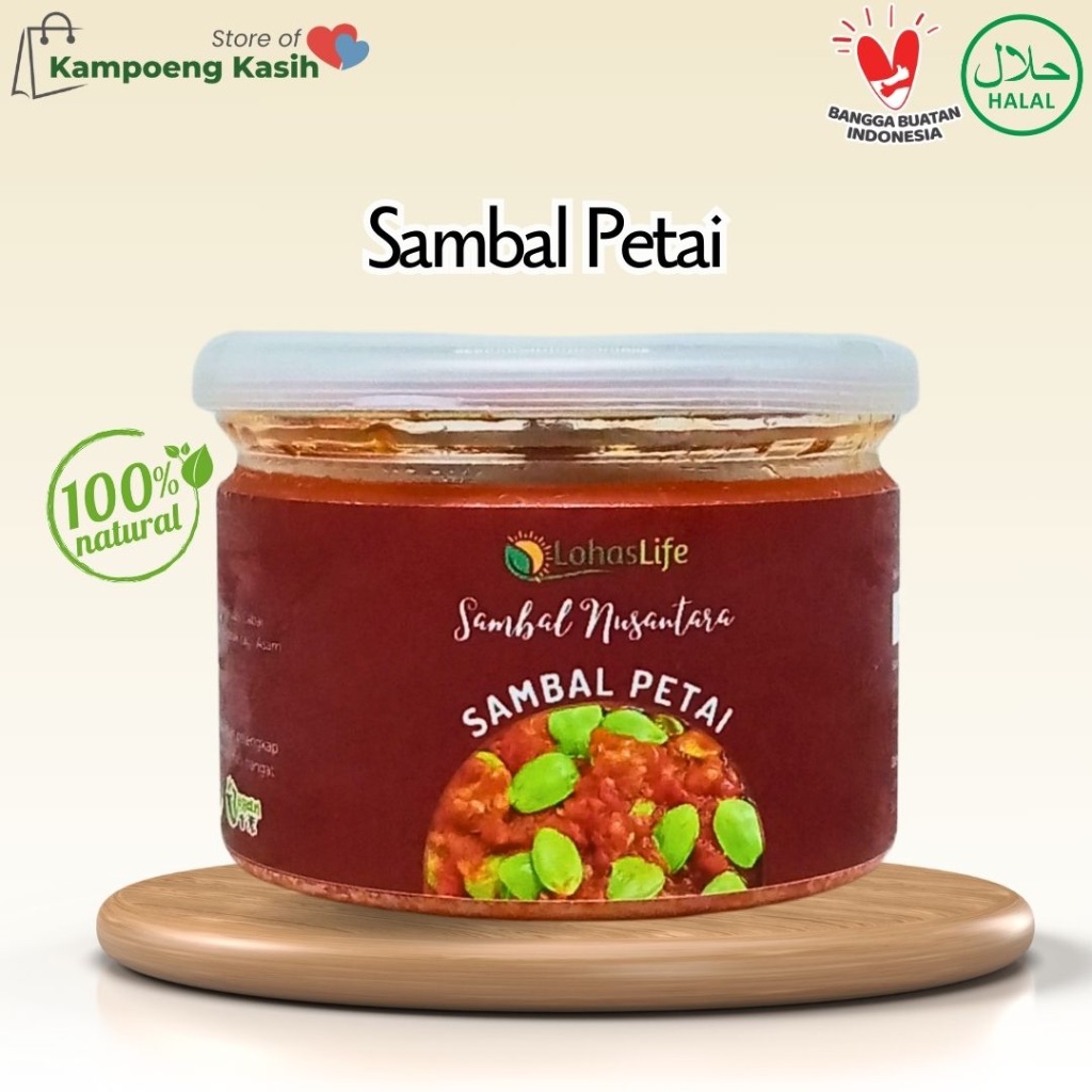 

Sambal Nusantara : Sambal Petai / Pete 120 gram