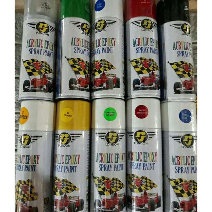 

EXCLUSIVE cat semprot rj 4cc kaleng besar warna standar pilok