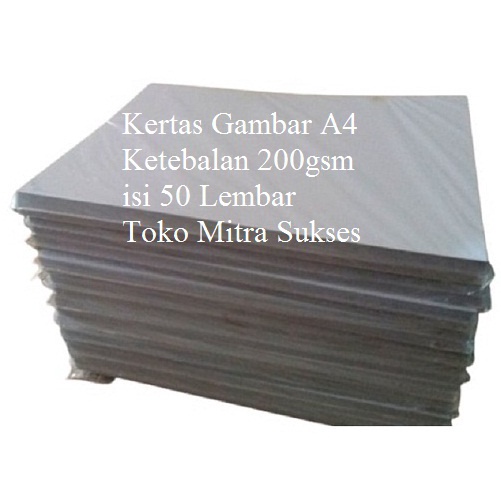 

BONUS PEMBELIAN Kertas Gambar A4 2GSM