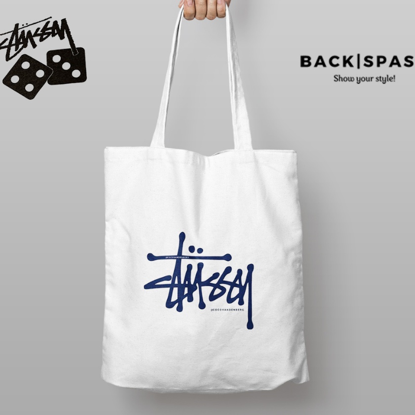 KI3 Totebag Stussy  Stussy Wanita  Stussy Pria  Totebag Wanita  Totebag Pria  Totebag Kuliah  Tas St