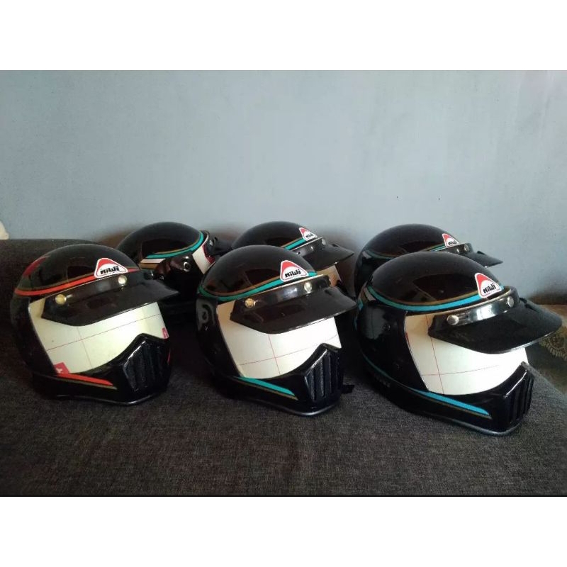 HELM VINTAGE Vespa Helm Cakil KIWI Ori NOS