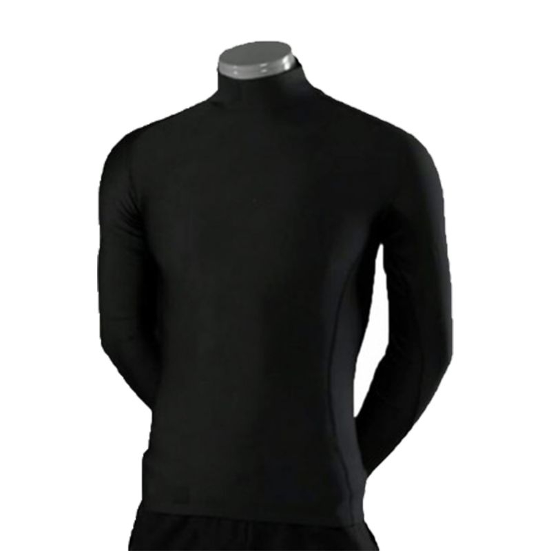 Manset Lengan Panjang / Baju Manset Hitam Polos / Baju Baselayer