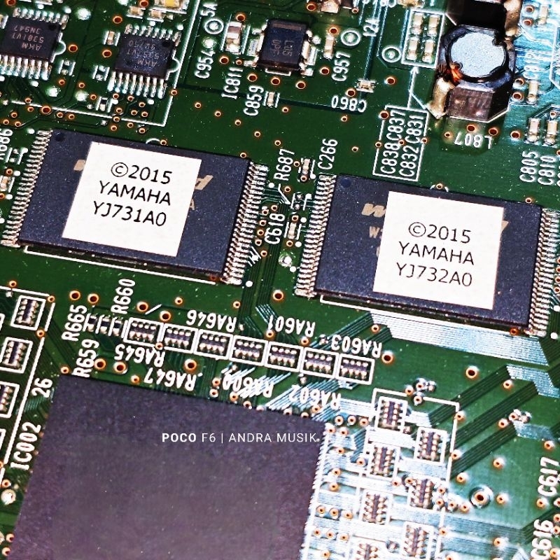 Sepasang Ic Waverom keyboard yamaha Psr s970 Wave Rom Flash yamaha s 970