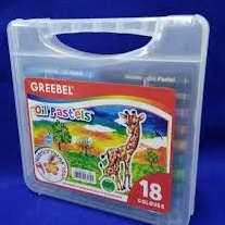 

SUPER SALE Crayon Oil Pastell Greebel 18 Set Original