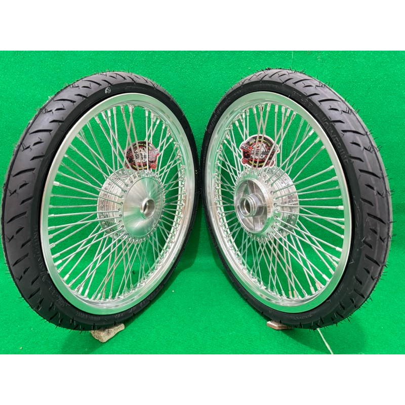 SEPAKET VELG JARI_JARI SERIBU ring 17 Honda Grand Astrea Prima legenda Supra 110 Honda C70 Pnp