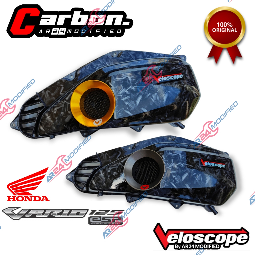 Veloscope Carbon WTP Forged tutup Filter Vario 125 Old/New Vario 150 Old