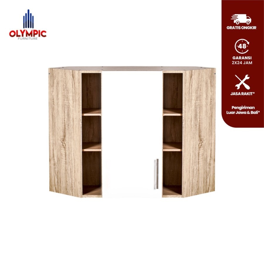 Kitchen Set 3 Pintu / Rak Dapur / Rak Sudut / Olympic KAS Mille