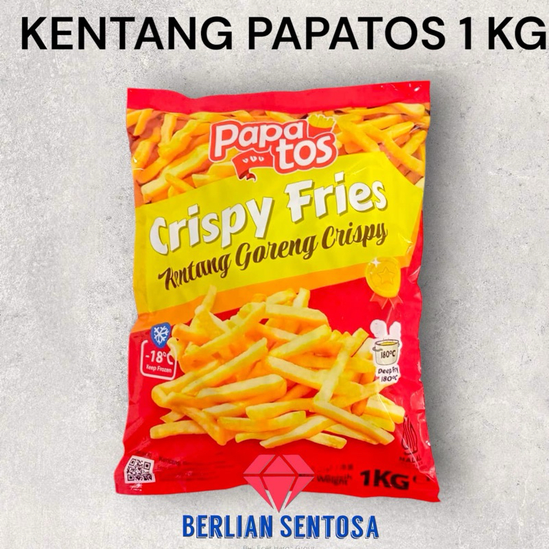 

kentang goreng french fries papatos 1kg