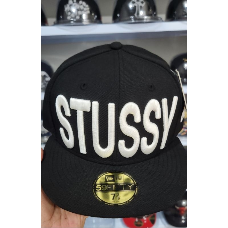 Topi New Era x STUSSY Big Script 100%  ORIGINAL