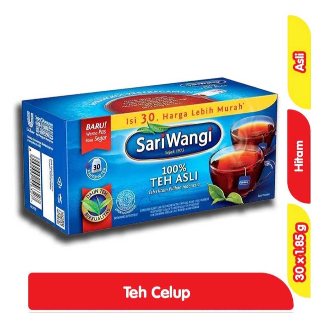 

Sariwangi Teh Celup Hitam Melati Kantung ALL VARIANT