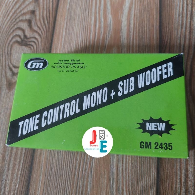 Kit Tone Control Mono Plus Subwoofer Hijau GM 2435
