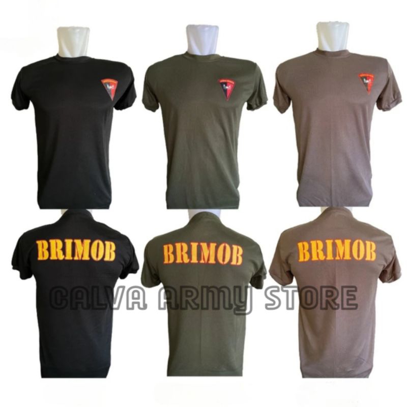 KAOS BRIMOB POLRI - KAOS DINAS BRIMOB POLRI TERBARU BERKUALITAS