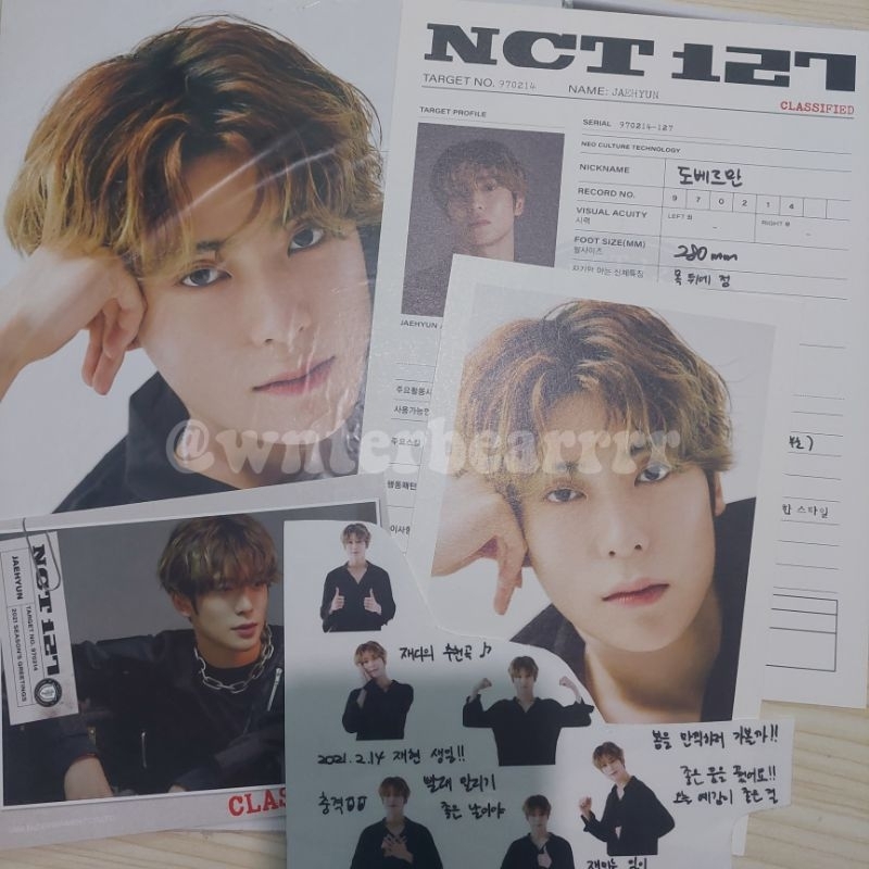 NCT 127 Season's Greetings (SG21) Member Set Jaehyun Yuta