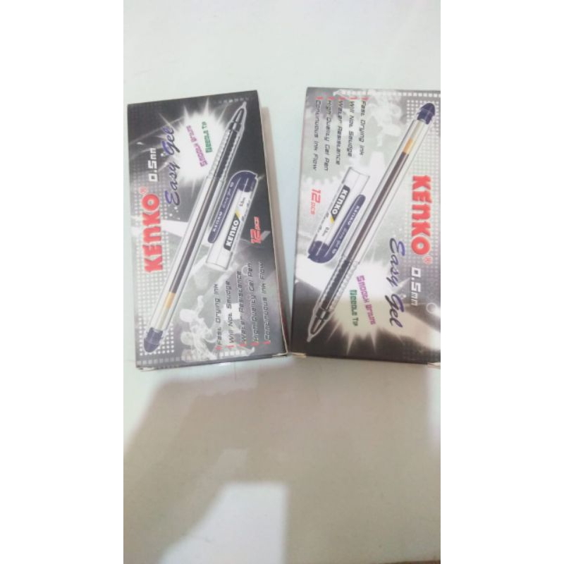 

PULPEN KENKO EASY GEL 0,5MM /PULPEN GEL MURAH