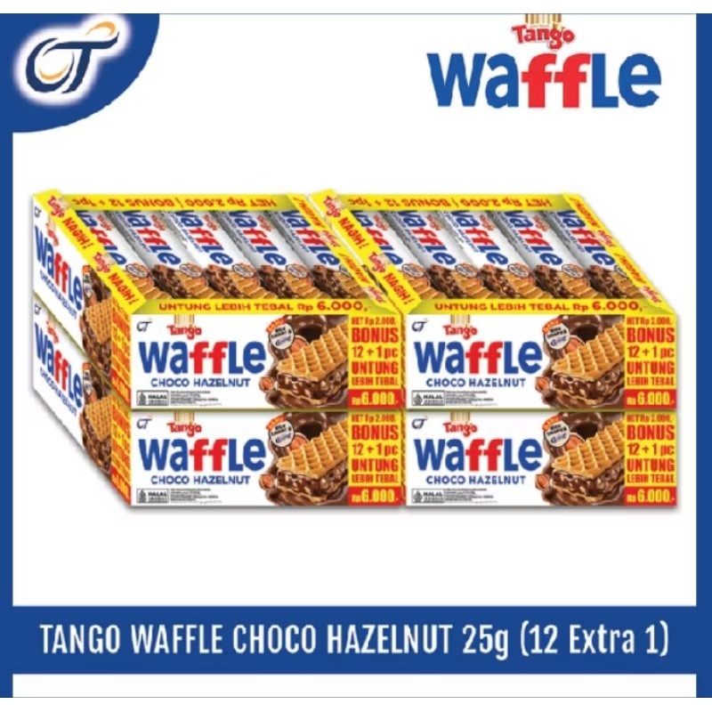 

Waffle Choco Hazelnut 1 Box isi 12+1pcs - Product Tango