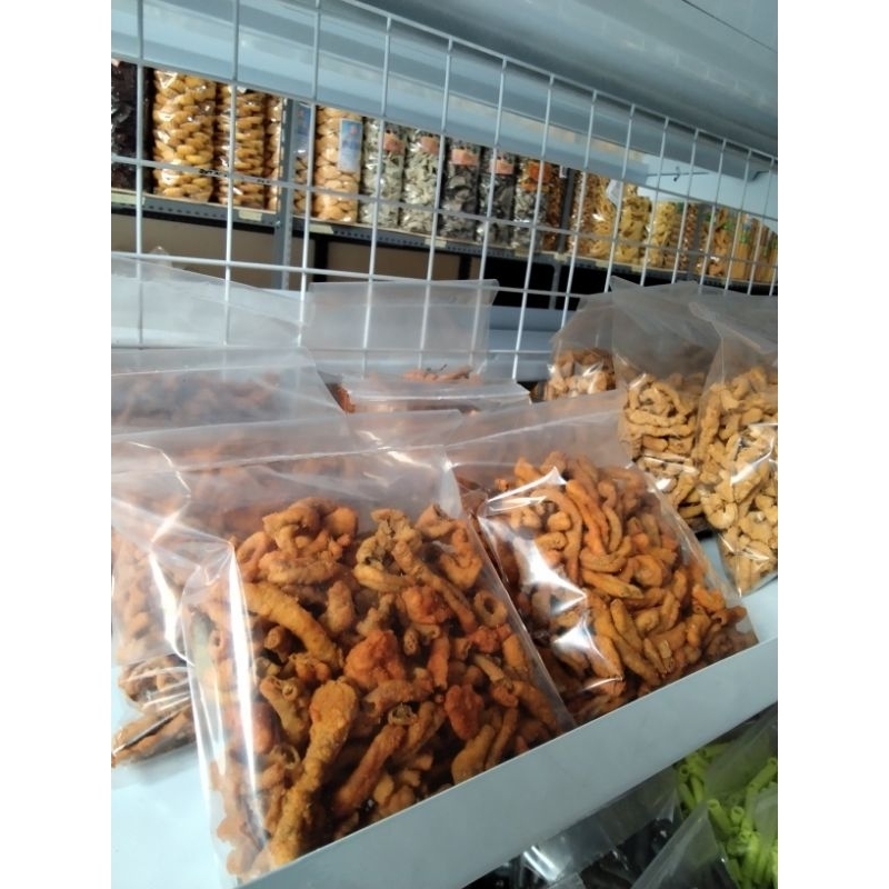 

usus kerispy pedas 250gram