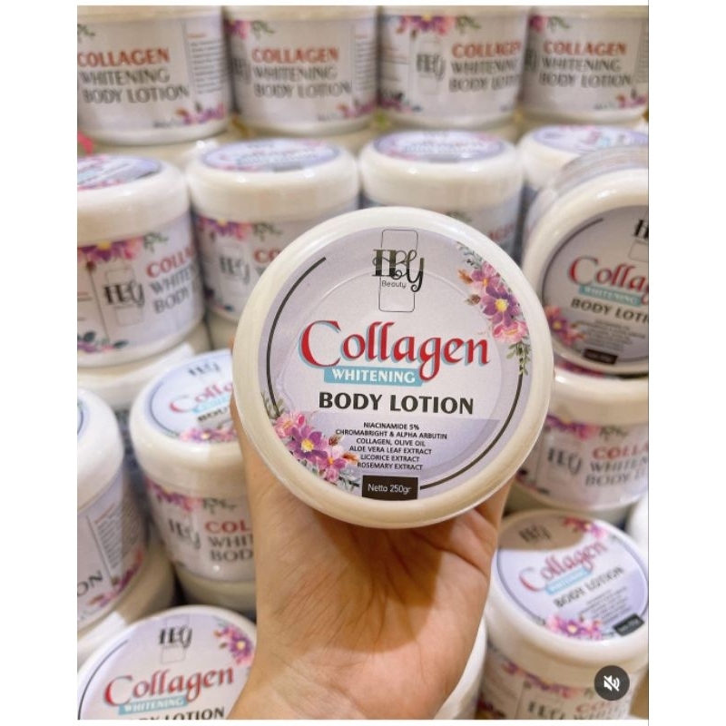 HBY BEAUTY Collagen whitening BODY LOTION 250gr
