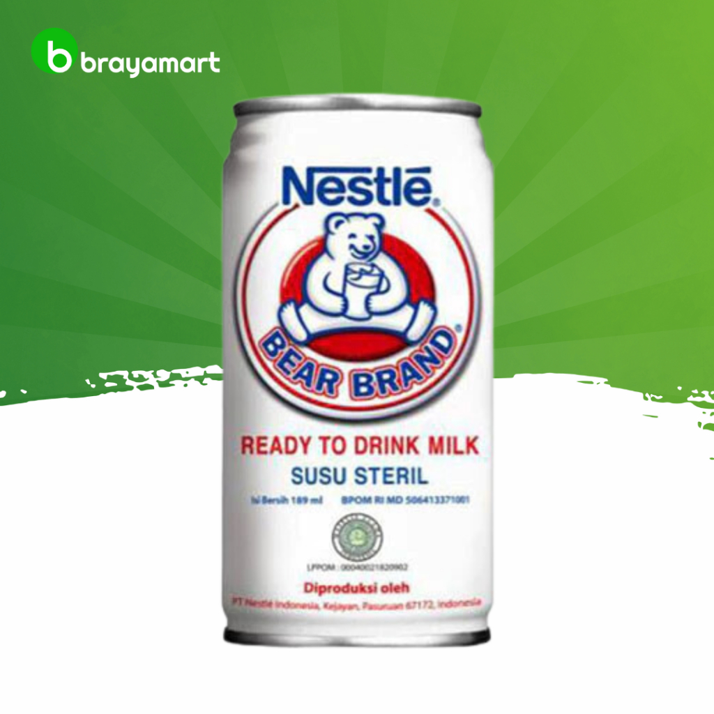 

Susu bear brand steril 189 ml Brayamart