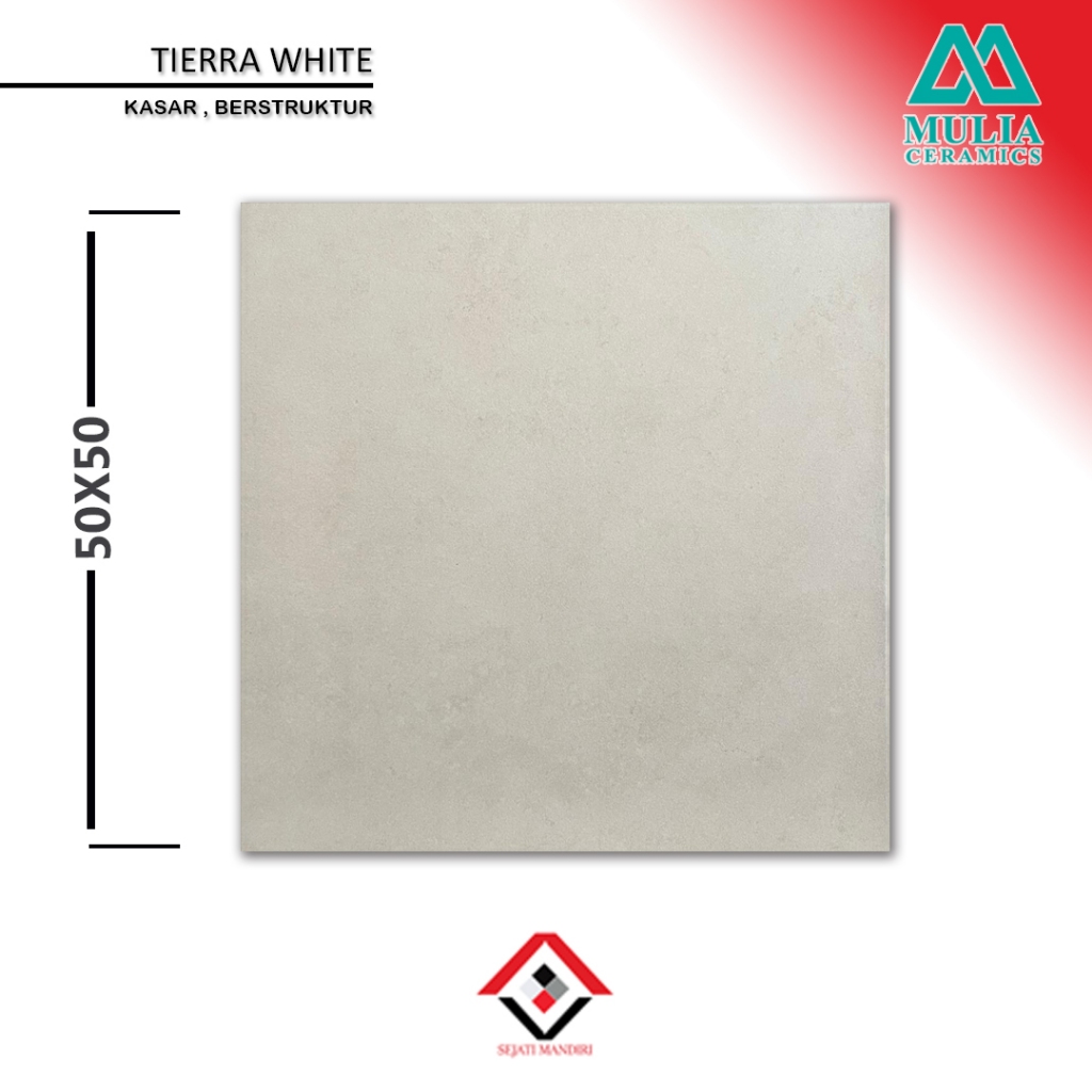 keramik 50x50 - motif batu alam - mulia terra tile